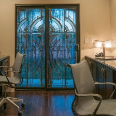 Upstairs bedroom office
